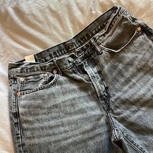 Men’s Loose Fit Black Jeans